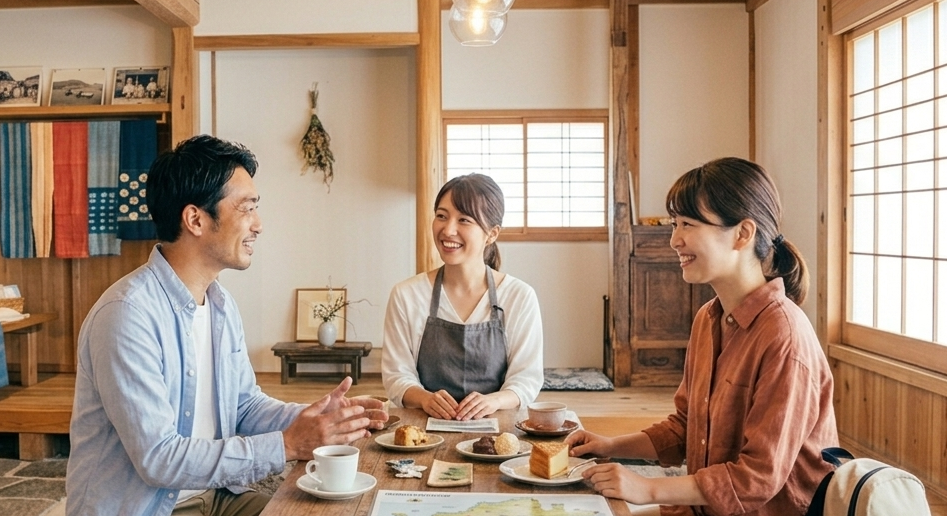 【市内事業者の皆さまへ】移住者があつまる交流スポット募集（飲食店・宿泊施設ほか）