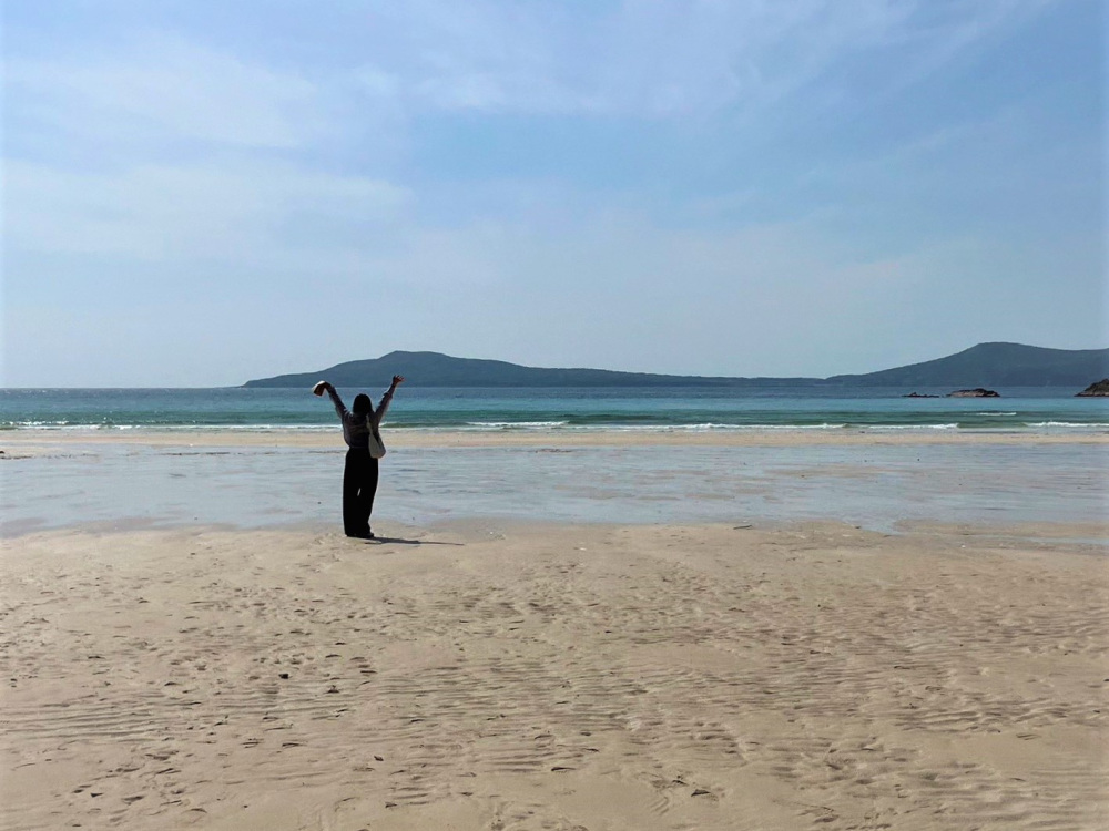 島の暮らしを楽しんでいます！