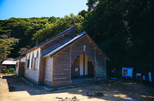 旧五輪教会堂(久賀島)