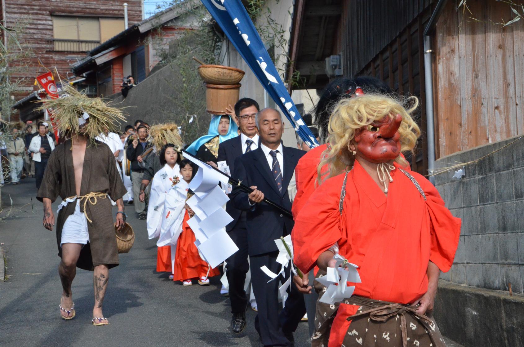 Daihogo no Zunauchi (sand throwing):Tamanoura-1