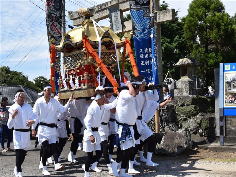 Iwatate Shrine’s major annual festival-1