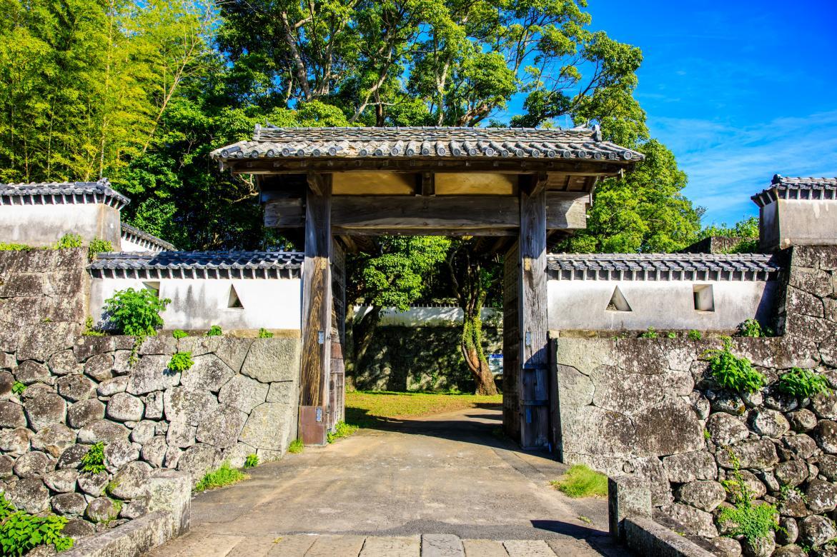 9.Ishida Castle (Fukue Castle) Ruins-1