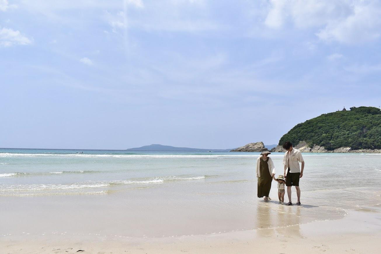 日本一美しいビーチ『高浜海水浴場』へ-0