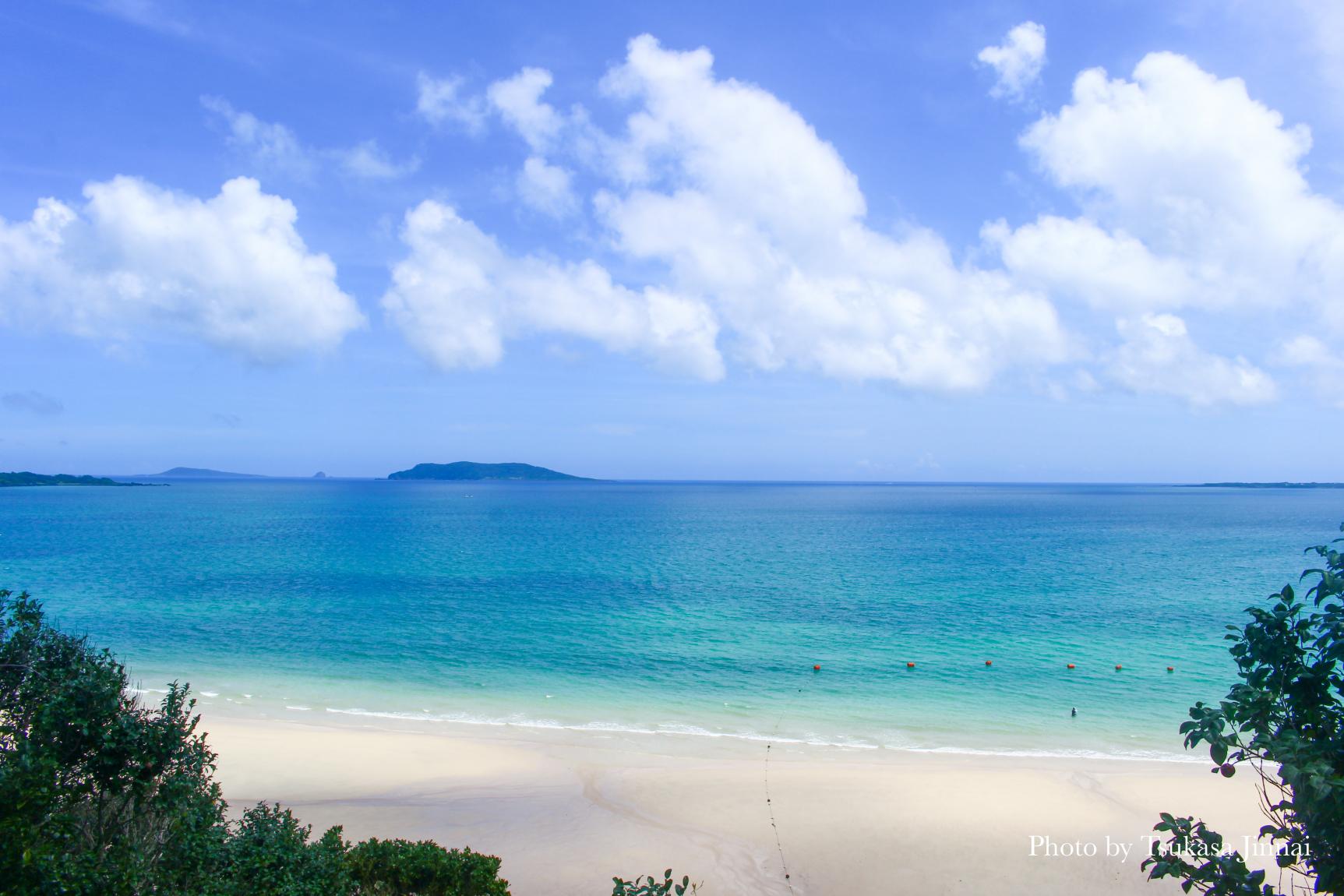 五島の青い海、白い砂浜で海水浴を楽しもう！-0