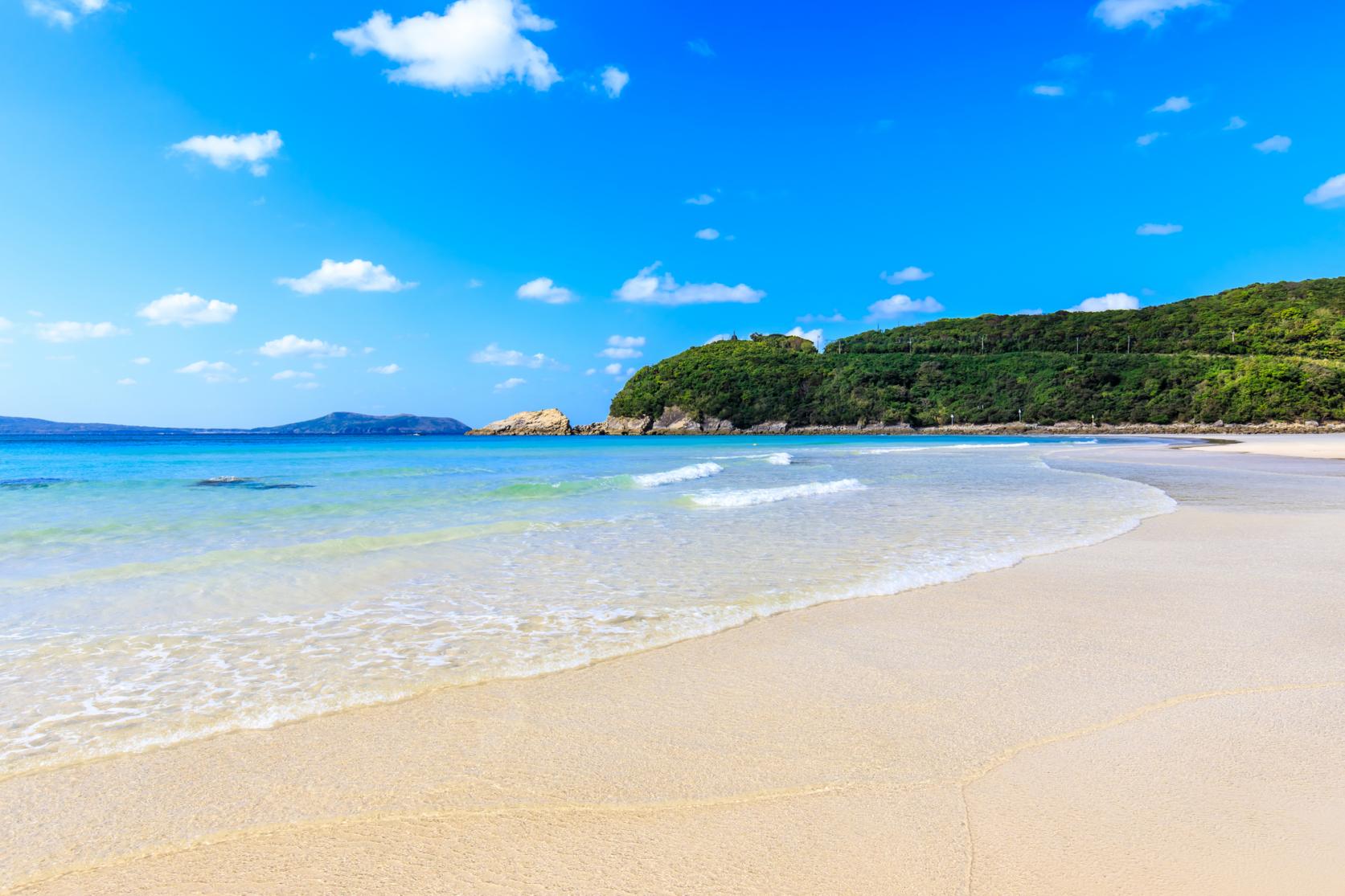 福江島の美しい浜を散策しませんか-0