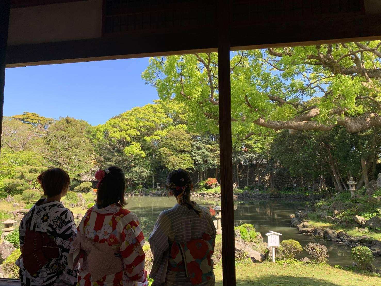 ～江戸時代にタイムトリップ～ 映える「五島氏庭園」で、椿姫になりましょう。 着物 de 街歩きイ ベント 2026-0