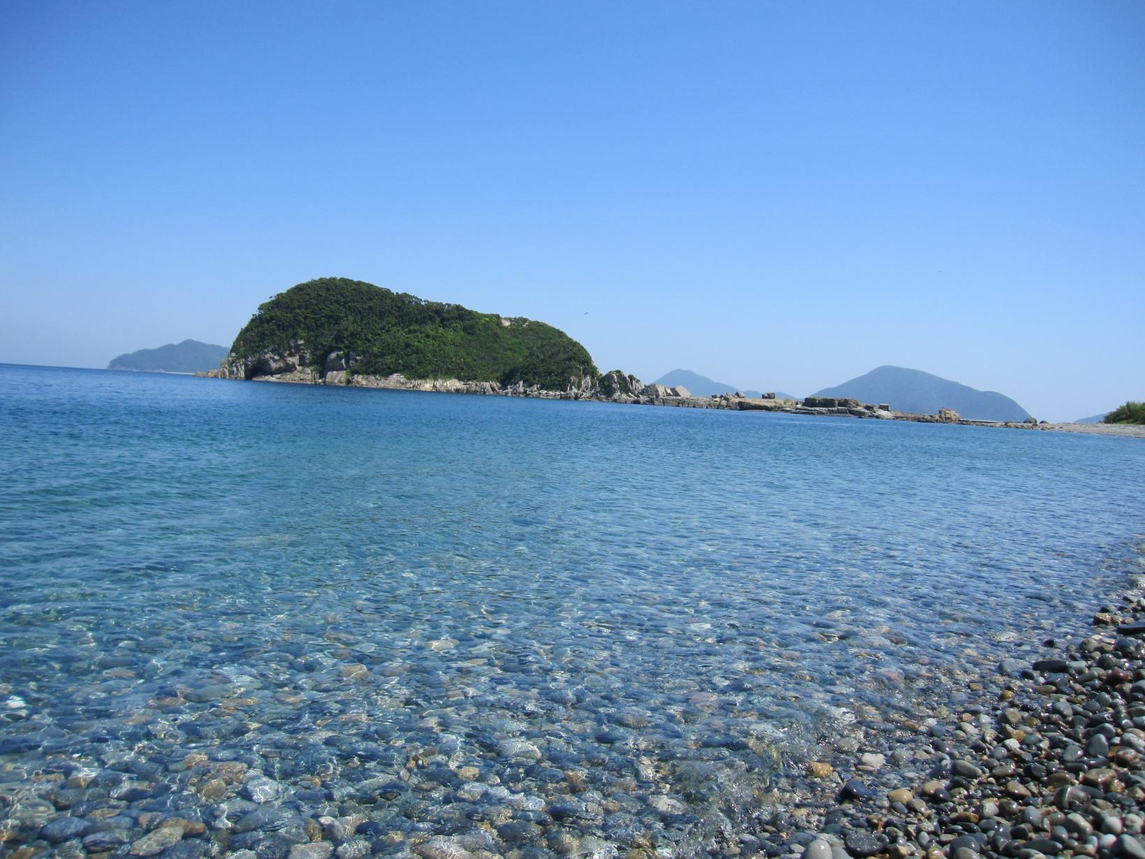 舅ケ島（しゅうとがしま）水浴場-1