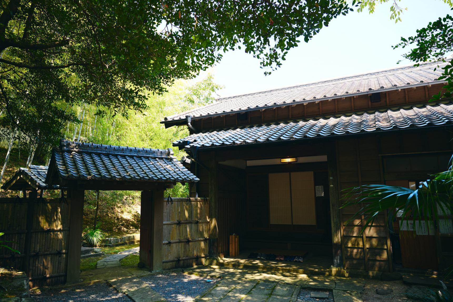 ④五島氏庭園隠殿屋敷・心字が池-0