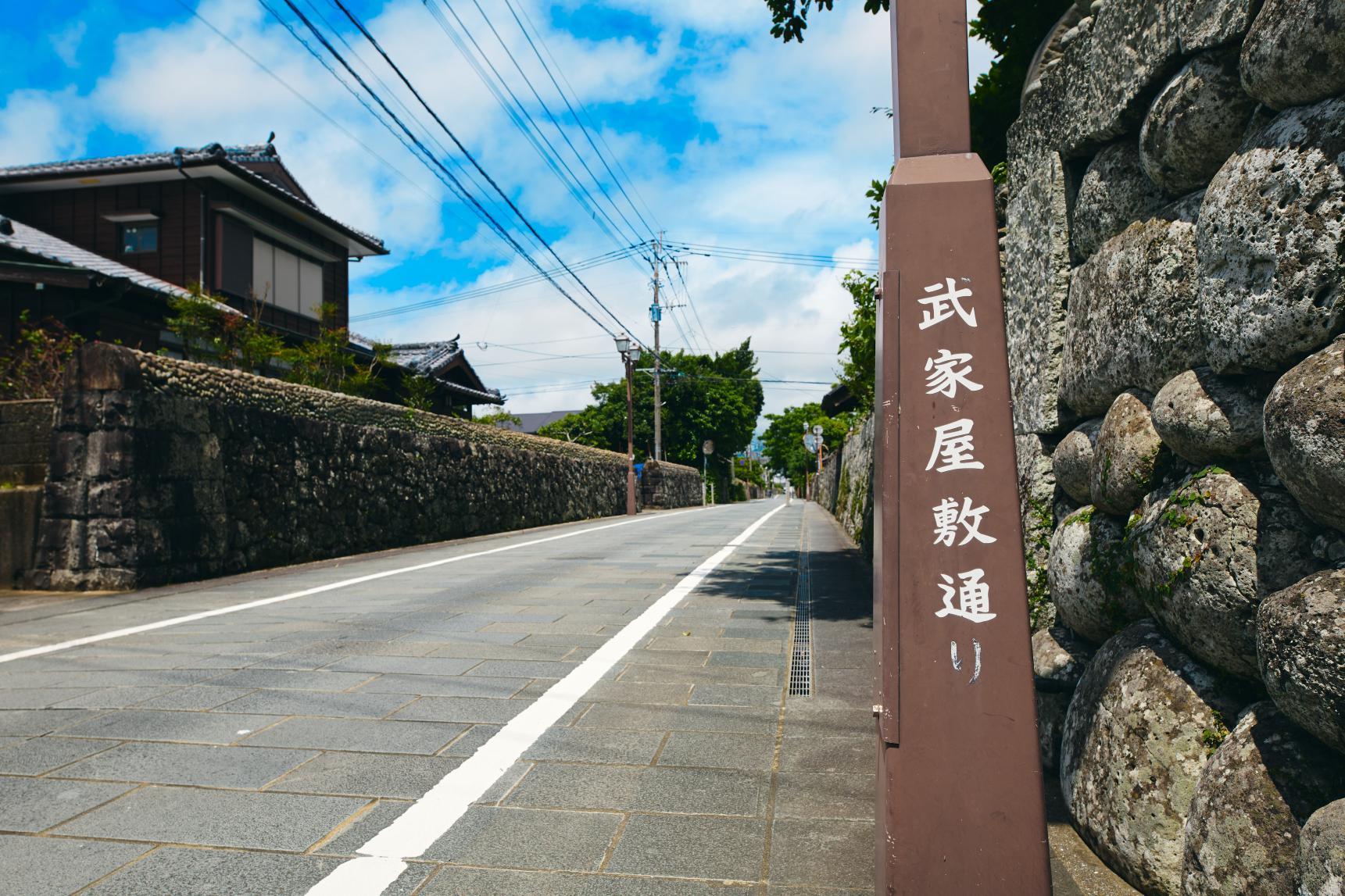 ⑤武家屋敷通り-1