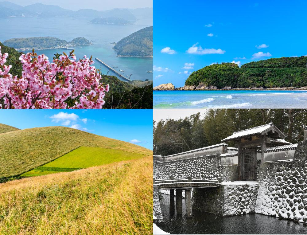 Spring, summer, fall and winter! A guide to tourism in Goto’s seasons