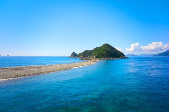 前島のトンボロ-3