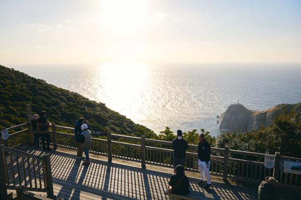 最後の夕陽鑑賞会-3