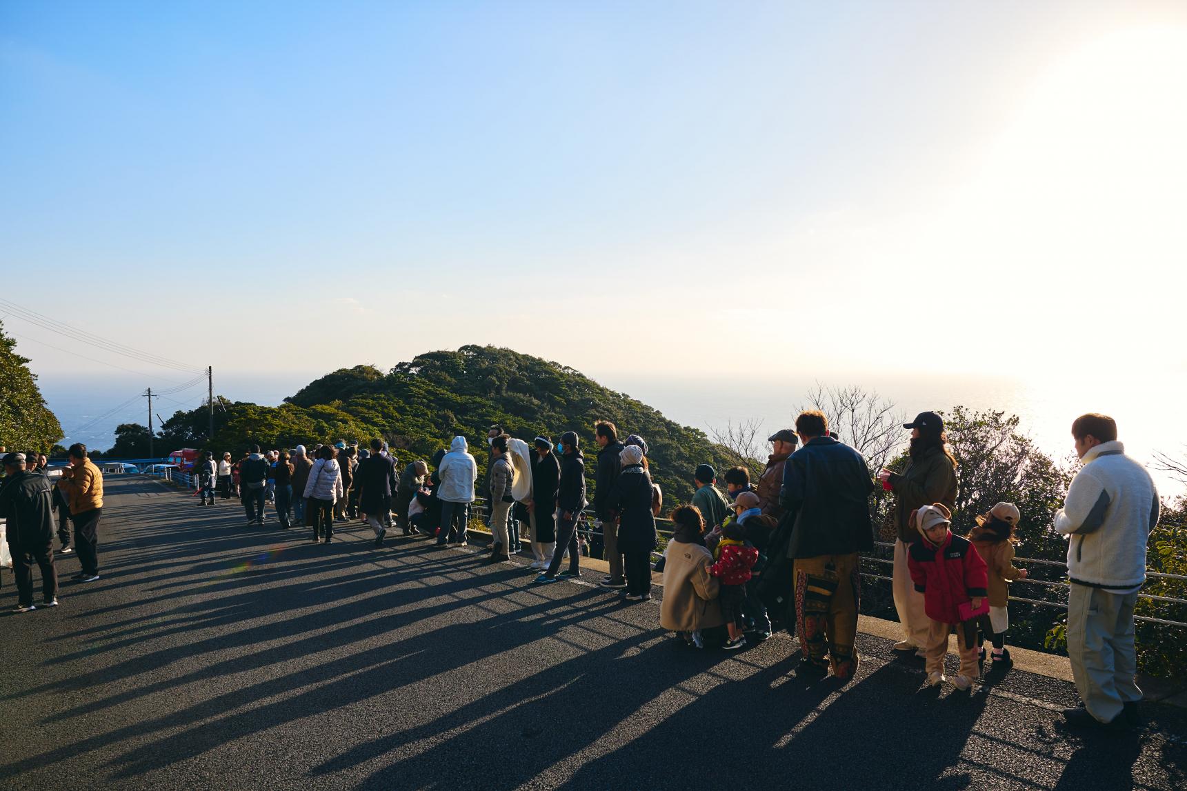 最後の夕陽鑑賞会-5