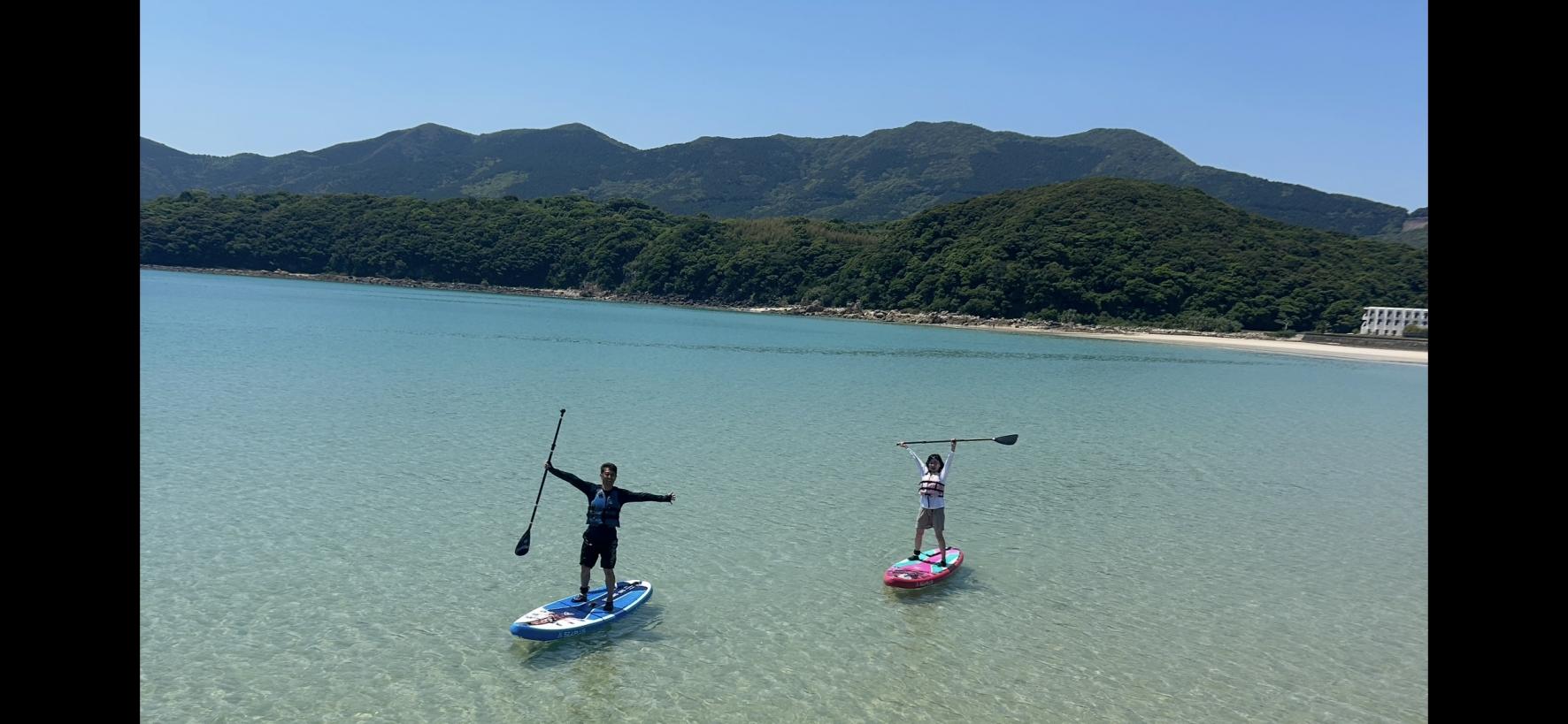 絶景の海岸をSUPで往復ツアー♪-1