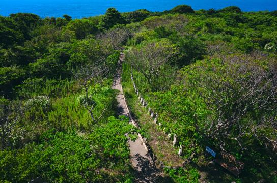 黄島溶岩トンネル-7