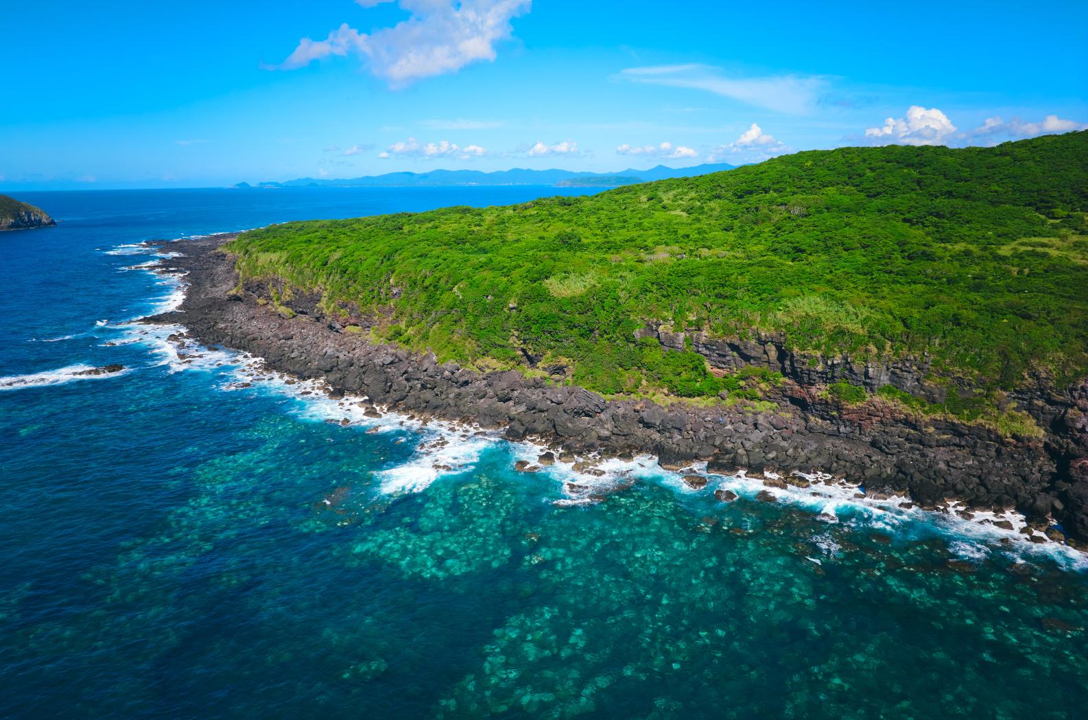 黄島溶岩トンネル-8