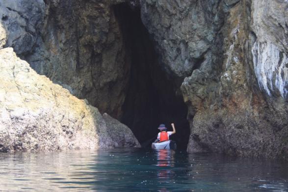 シーカヤックで巡る奈留島「青の洞窟」-5