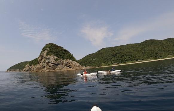 シーカヤックで巡る奈留島「青の洞窟」-4