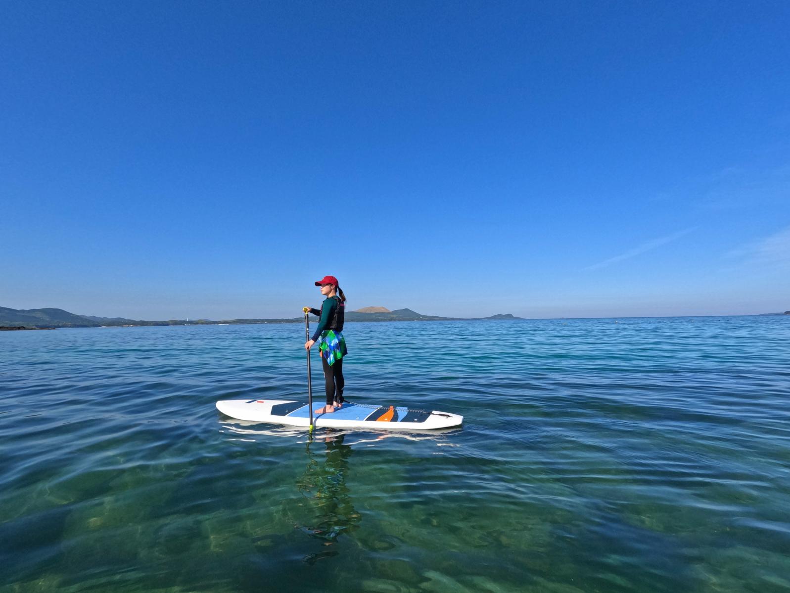 喧騒から離れた海上で、癒しのSUPクルージング-5