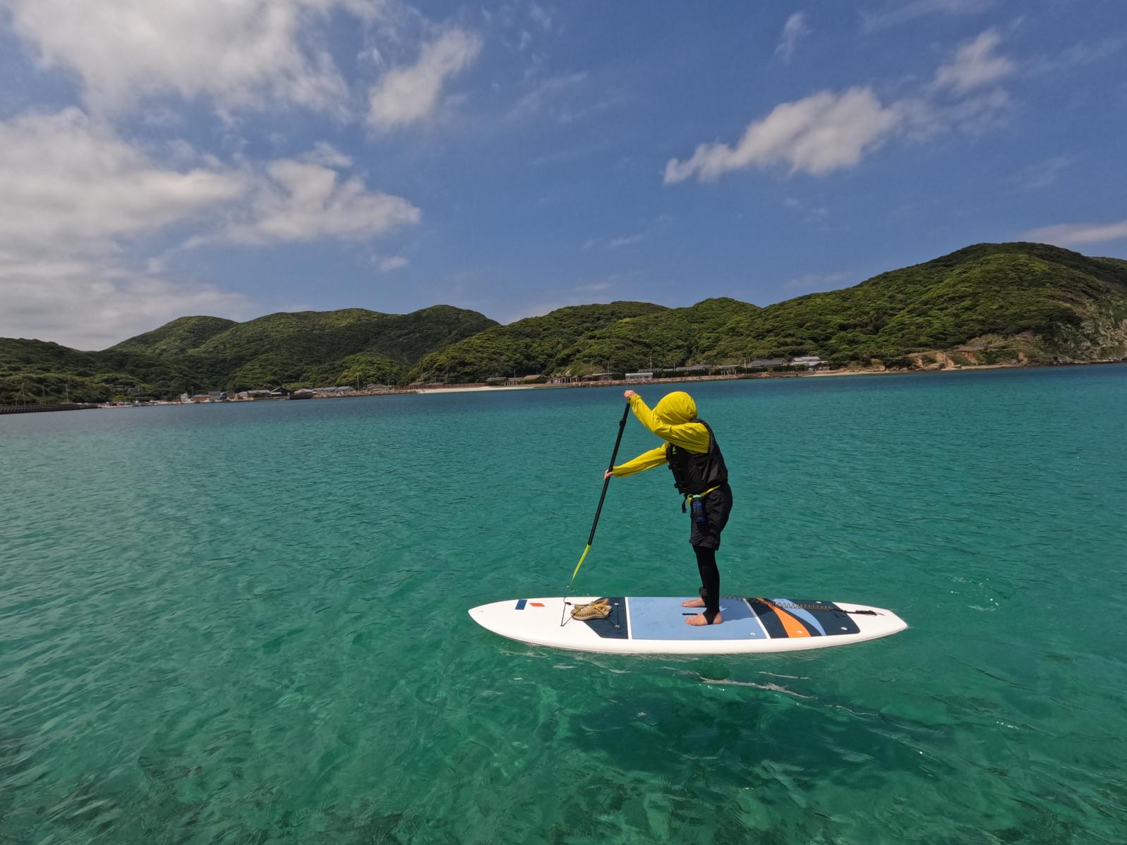 喧騒から離れた海上で、癒しのSUPクルージング-3