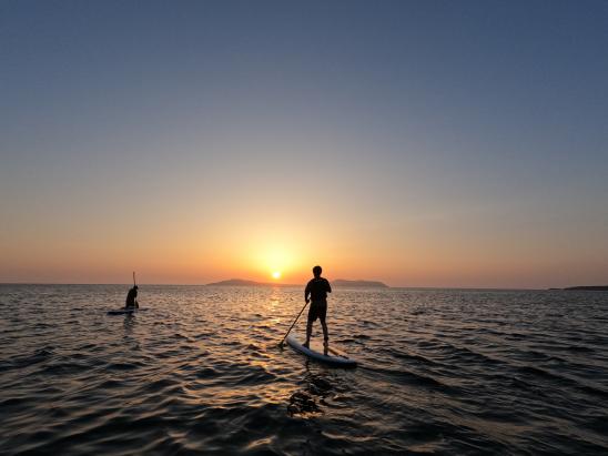 喧騒から離れた海上で、癒しのSUPクルージング-8